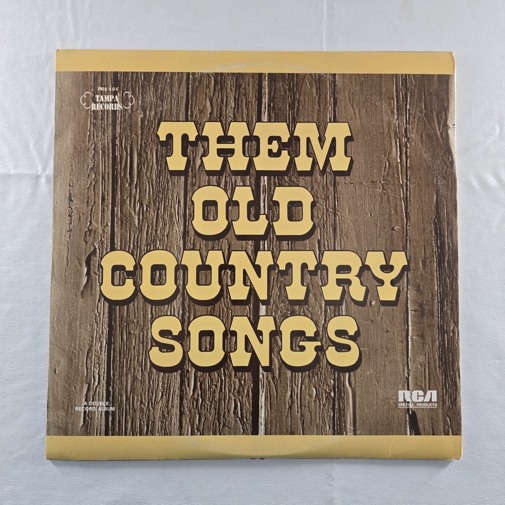Them Old Country Songs (RCA, 2 LPs, 1972) Record Traditional Country EX Tested